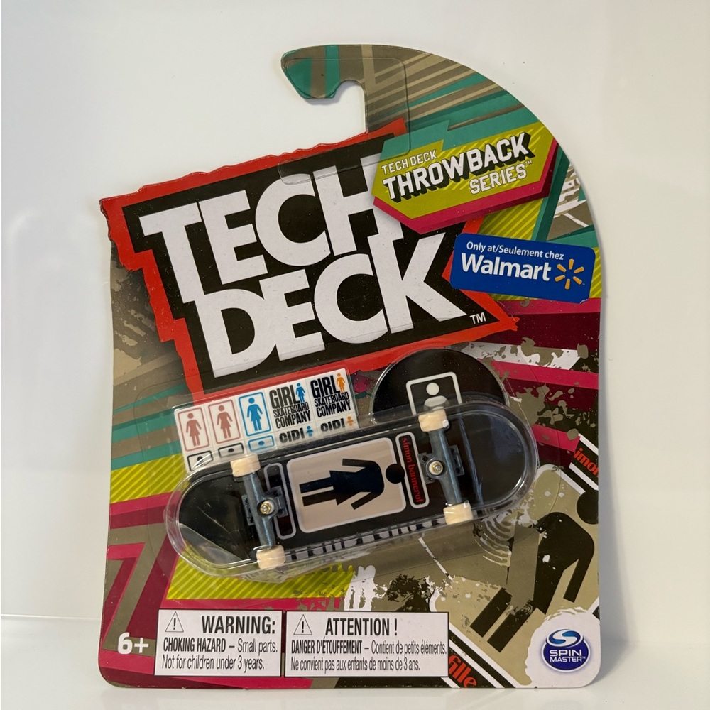 RARE BRAND NEW SEALED TECH DECK THROWBACK SERIES GIRL SKATEBOARD